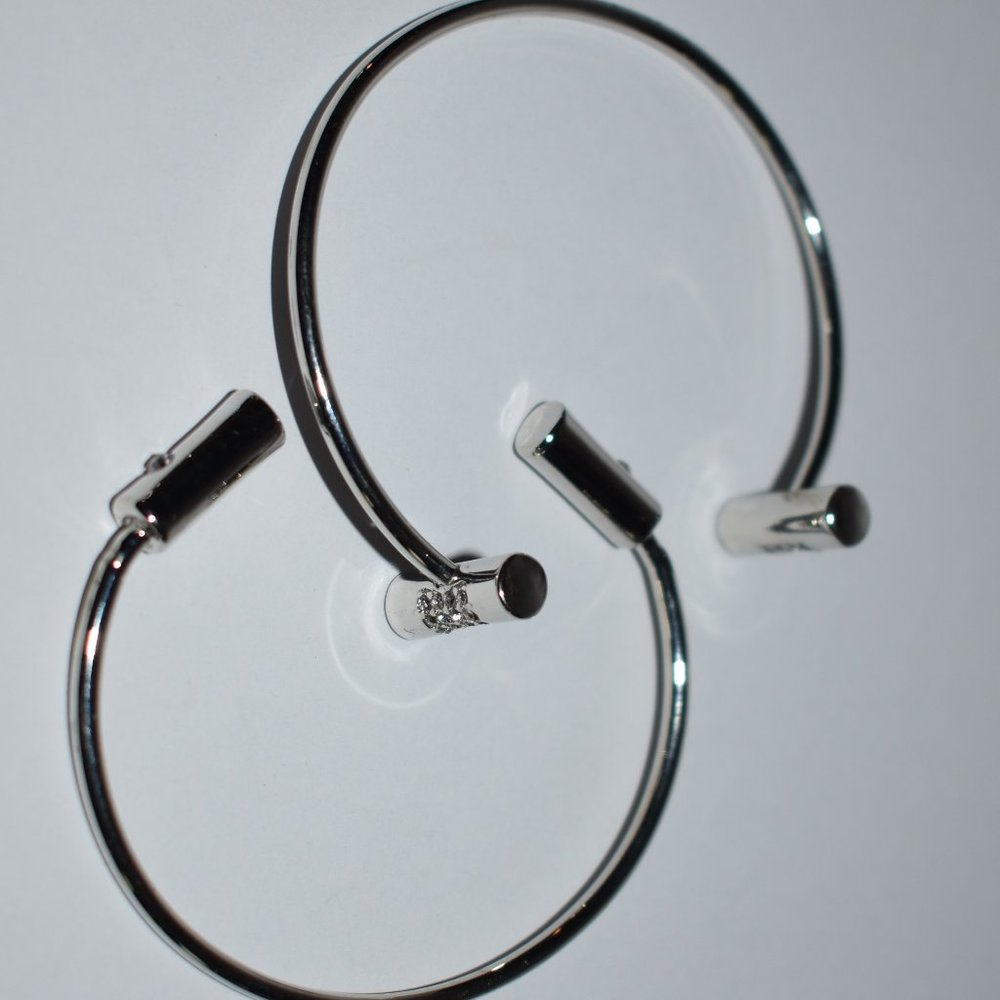 Statement Silver Bracelet -